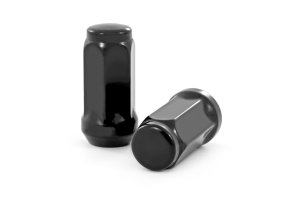Jeep Gladiator Lug Nut Set - Rough Country - Bulge Acorn Style - Black - '20-'23